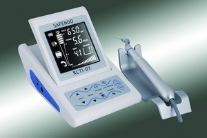 Dental endo motor with apex locator