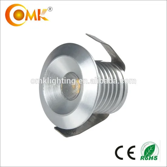 1w 4000k 80 lm in ground or underground or indoor small led aluminium cabinet light