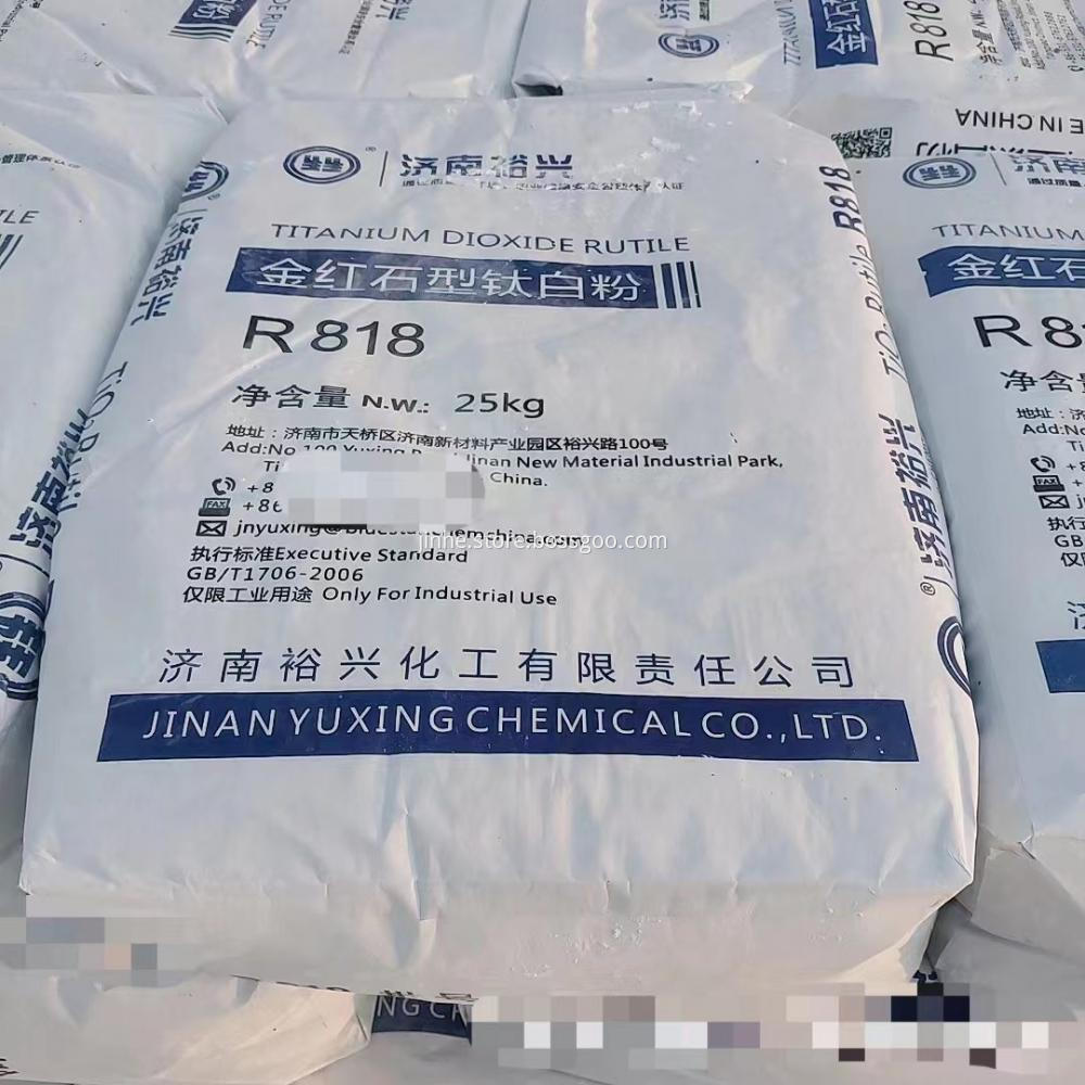 Tio2 Powder 818 Yuxing Titanium Dioxide R-818 For Masterbatch, High Quality Yuxing ...