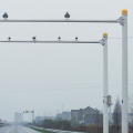 Supply residential road highway traffic camera monitoring pole electronic police light pole camera pole