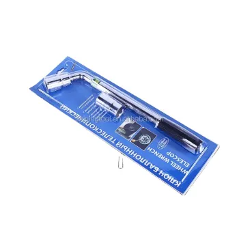 Carbon Steel Lug Extendable Telescopic Wheel Wrench