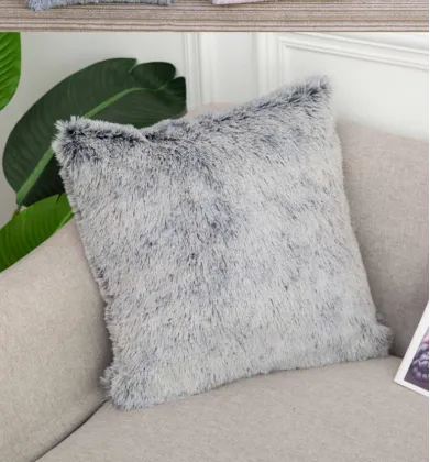 Warm Long Bedside Pure Cushion Plush Bed Pillow