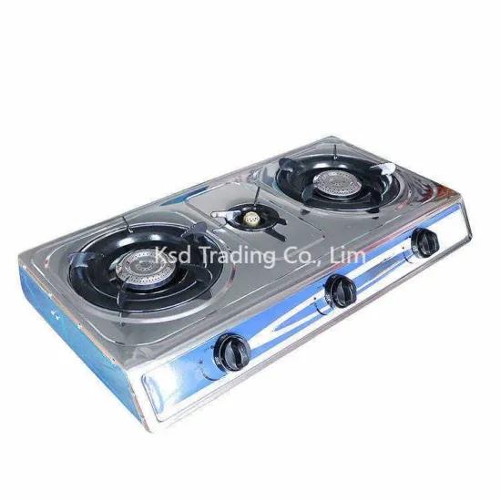Household Outdoor Gas Cooker Accessories Stainless Steel Large Burner Camping Valve Burner