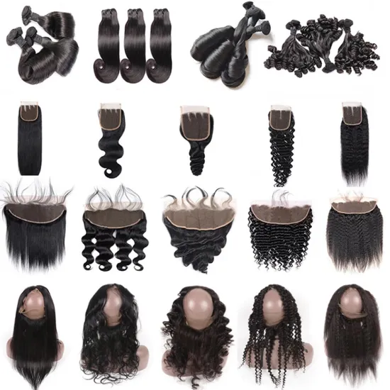 Hight Quality Wholesale Virgin Hair Vendors , Raw Virgin Brazilian Hair Products , 100% Natural Human Hair Bundles With Closure