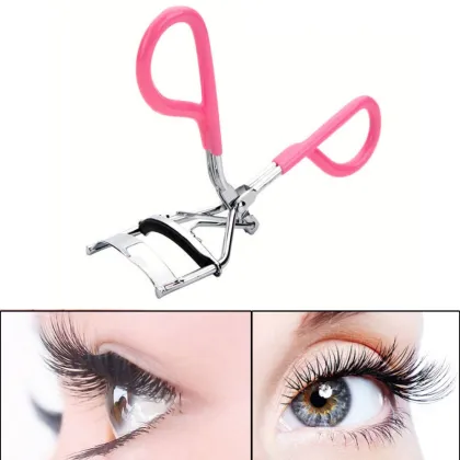 1pcs Eyelash Curler Eye Lashes Curling Clip Lash Tweezers Curler Clip False Eyelash Extension Tools Makeup Curling Twisting Lash