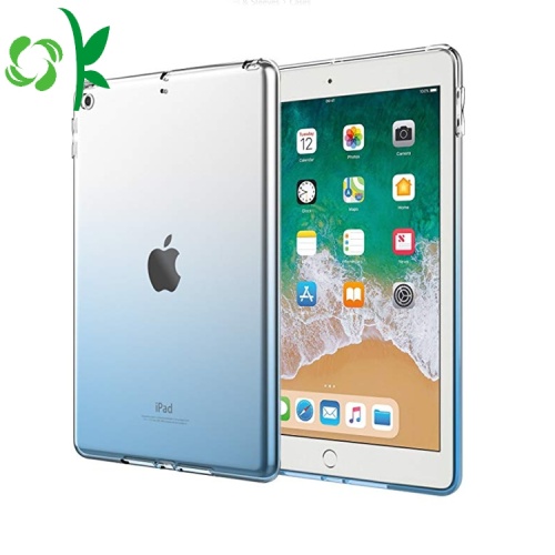 Super Slim Anti-risco Transparente TPU Caso Capa Tablet