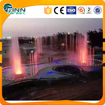 Egypt project 66m DMX program control musical software dancing outdoor big wave fountain