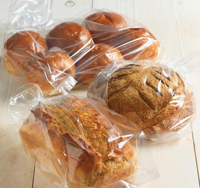 Clear Flat Bag for Bread