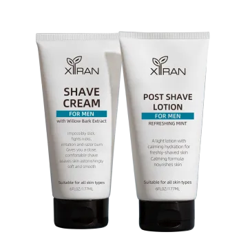Private Label Customized Beard Care Shave Cream & Post Shave Lotion