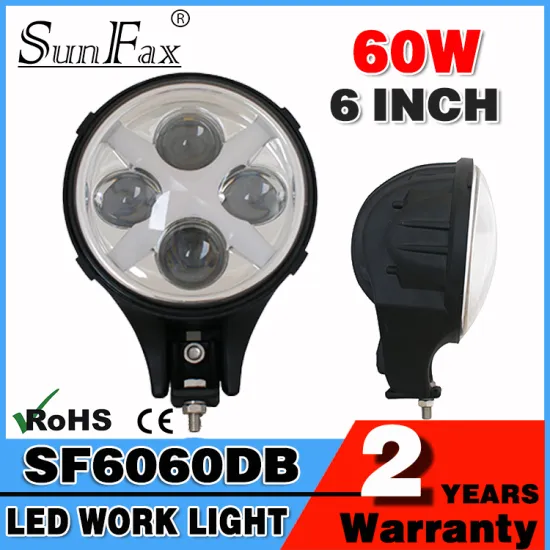 New Model! Colorful new type round 6'' Auxiliary Light 60W 6Iinch C REE LED Headlight, fog lighht For Jeep Wrangler