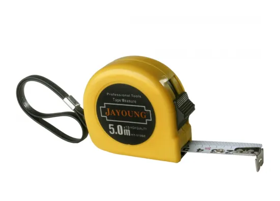 yellow tape measure 3/16m 5/19m 8/25m 10m