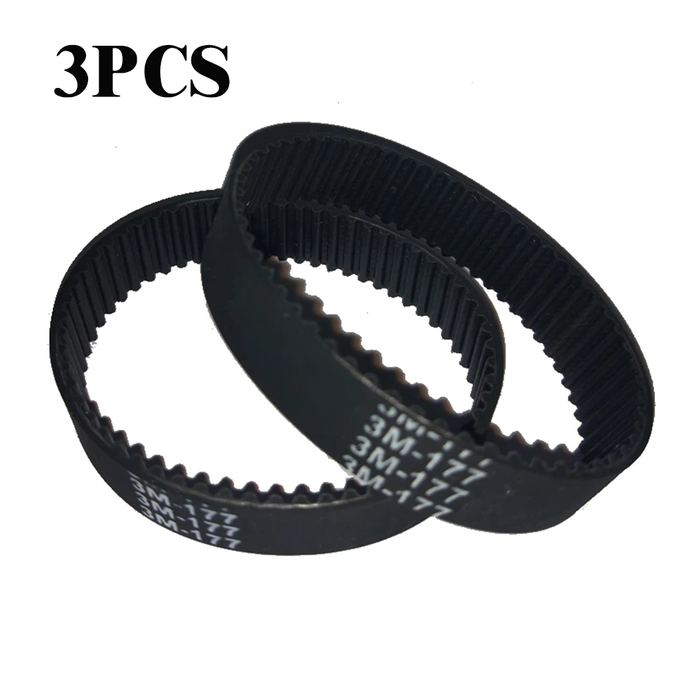 3Pcs 177-3 Belt For Black&Decker 7696 Types 6&7,BD713,KW715,KW713 Part No 324830-02 Navigator Freestyle Stick Vacuum Cleaner
