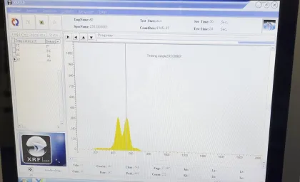 Portable Fluorescence Spectrum Analyzers XRF Analyzer Spectrometer for Gold Silver Metal Analysis