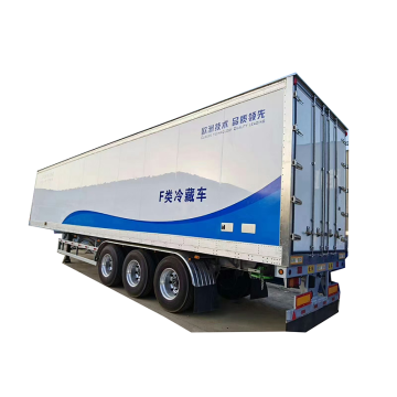 3 axles trailer refrigerated vehicle