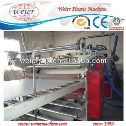 Turn-key project rigid celuka PVC foam board machine with CE
PVC