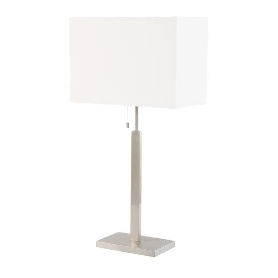 Square Table lamp with square shade