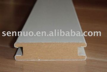 PVC overlaid MDF wrapping door profile/door frame