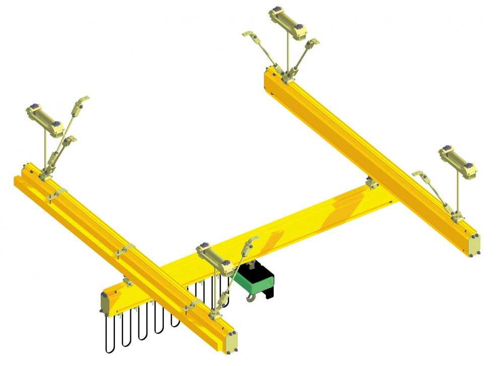 Eurosystem single-girder crane