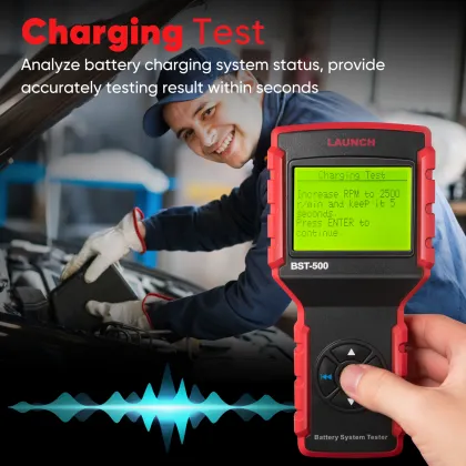 BST-500 12V Car Battery Tester: Your Ultimate Automotive Battery Analysis Solution