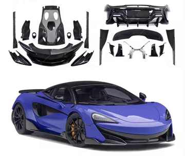 Carbon Fiber Body Kit for McLaren 570S 540C 600LT - Front Lip, Side Skirts, Rear Spoiler