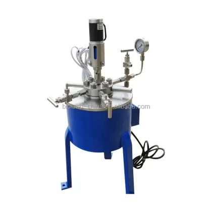 Energy Saving Magnetic Stirrer Reactor Vessels for High-Pressure Chemical Reactions