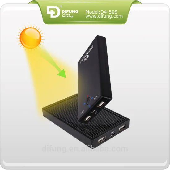 2016 new designtop selling slim menu solar power bank 5000mah