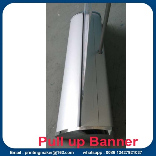 Wide Base Aluminum Roll Up Stand with Printing