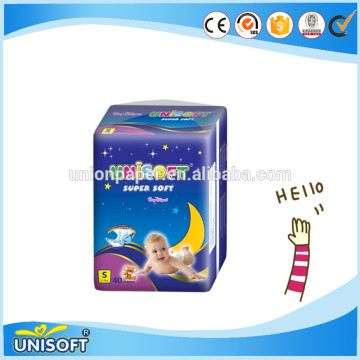 2016 B18 soft love white cloud baby diapers with polyethylene film manufacturers