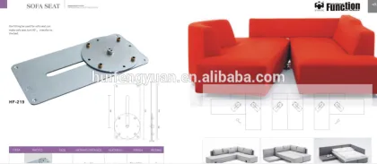 Functional sofa bed fittings round sofa furniture bed mechanism