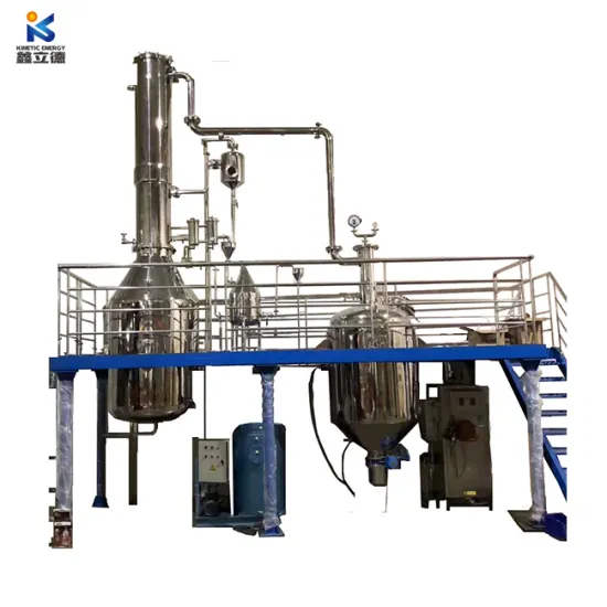 Laboratory Solvent Extraction Luteolin 98% Extract Plant Herb Rosemary Essential Extract Oils Distillation Machine