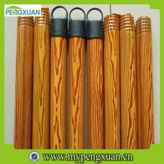 hardwood broom handle with pvc coated