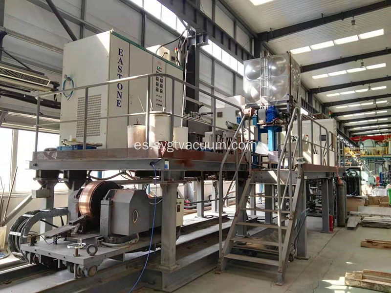 Lanzador de chorro de vacío continuo