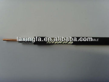China Hangzhou High quality RG11 coaxial cable RG11 with messenger ETL ROHS CE ISO approved