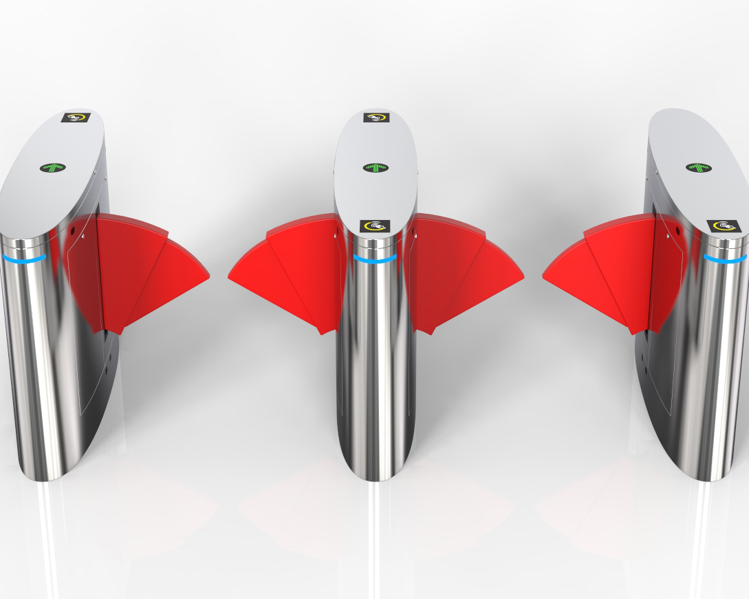 Flap Turnstile for Airport Access Control