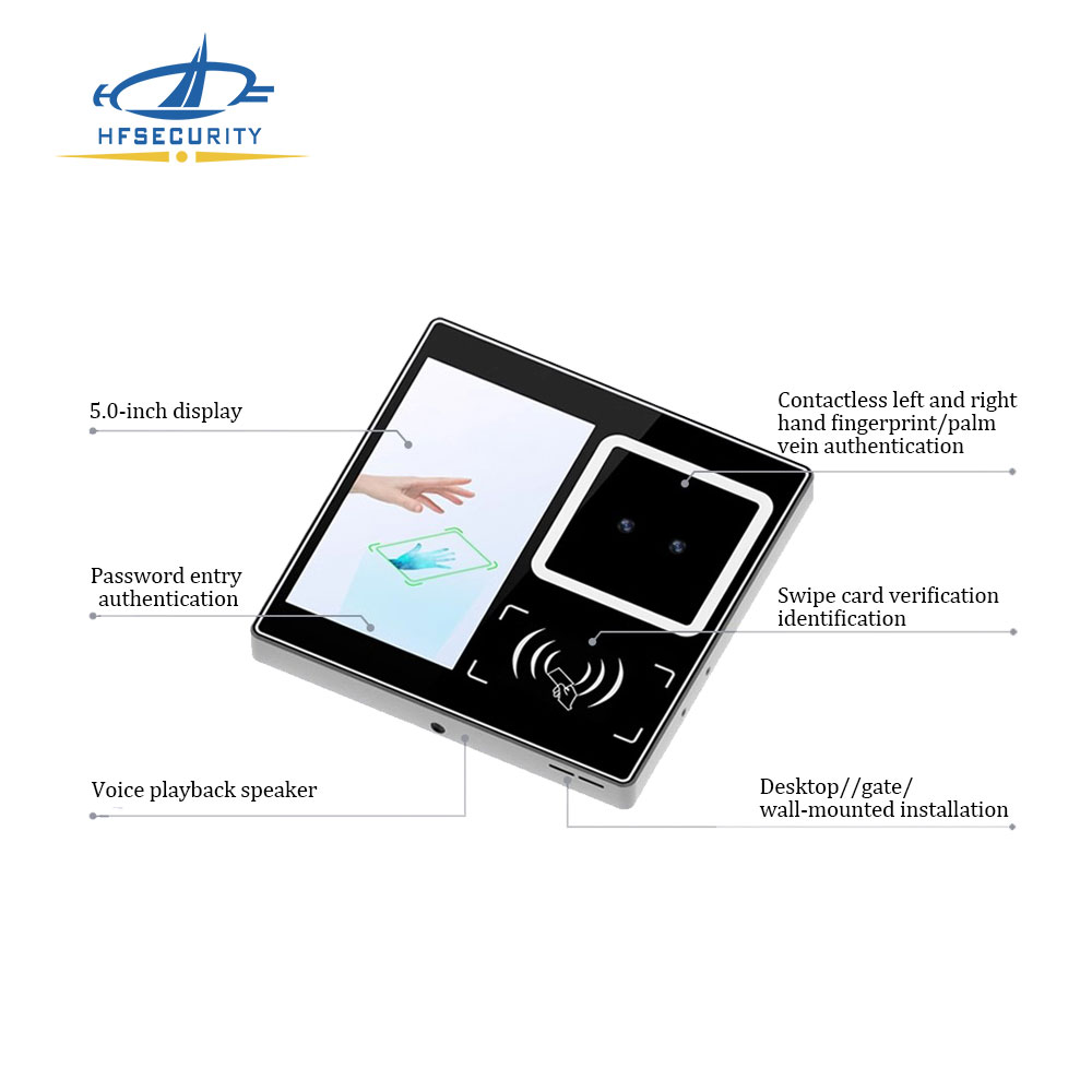 Palm print access control machine