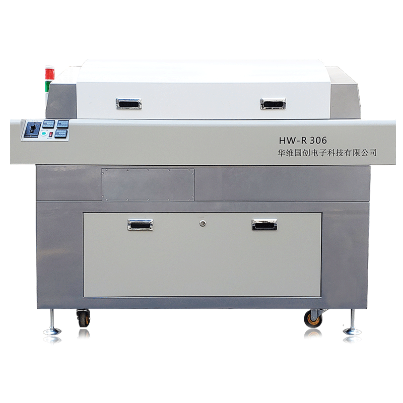 Affordable 6-Zone Solder Reflow Oven (HW-R306) for SMT Assembly Processes