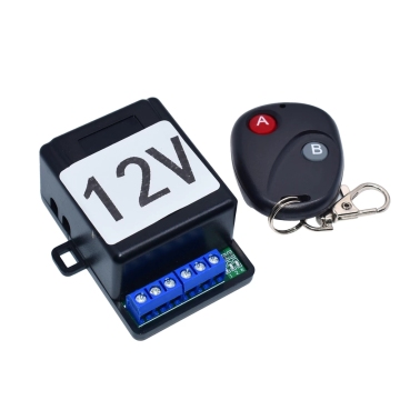 433M Universal Wireless Remote Control for Electric Access with Relay Receiver Module + Transmitter (5V/12V, 1 Way/2 Way)