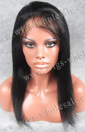 Free Shipping 100% Indian remy hair Lace Front wigs for Black Women