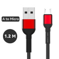 Aluminum alloy micro USB2.0 data cable