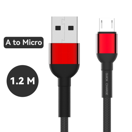 Aluminiumlegierung Micro USB2.0 Datenkabel