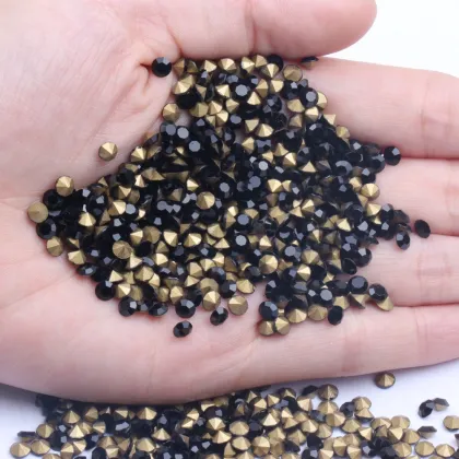 High Quality Chaton Glass Stones SS33-SS38 Crystal Point Back Rhinestones for Wholesale