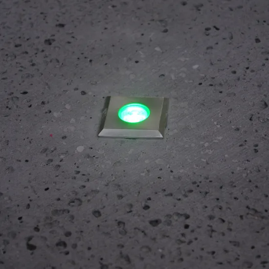 Stainless Steel High Waterproof Square Lumen Buried Light with Embedded Parts for Outdoors