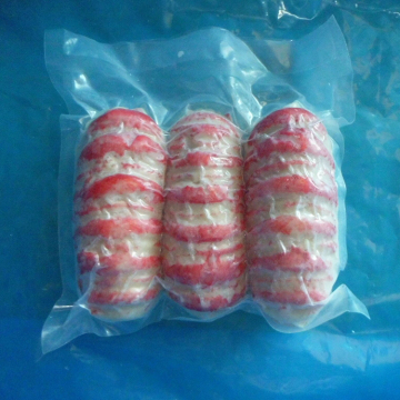 Factory Supplier Red Color Surimi Content 42% Imitation Frozen Lobster Tail