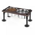 Sturdy Raised Dog Bowl Stand Feeder