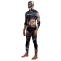 Seaskin deux pièces hommes camouflage Spearfishing wettSuits