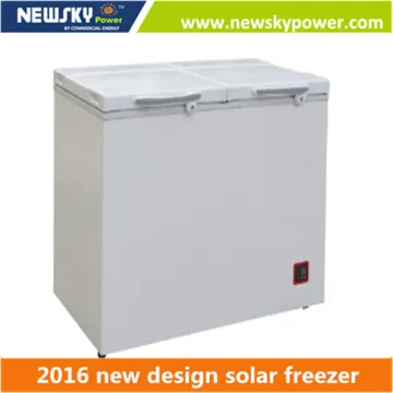 110mm thickness Solar deep Freezer 12v dc home appliances dc solar chest freezer