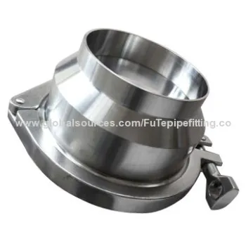 Sanitary stainless steel welded end check valve