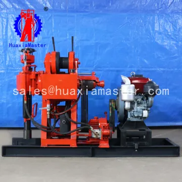 Hydraulic XY-150 well drilling rig 150m / borehole testing equipment / vertical earth drilling machine