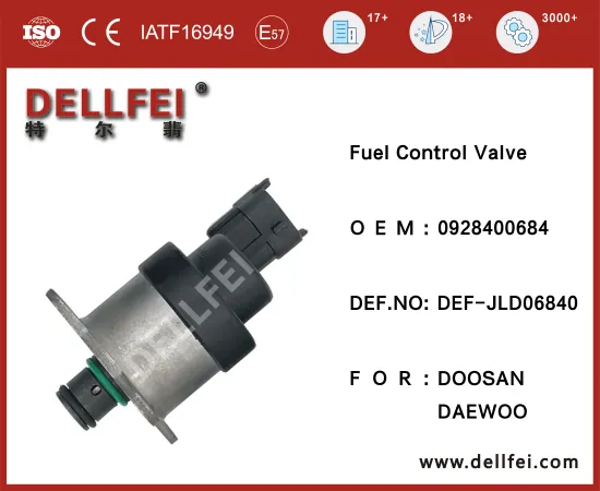 Fuel Metering Valve 0928400684 for DOOSAN,DAEWOO