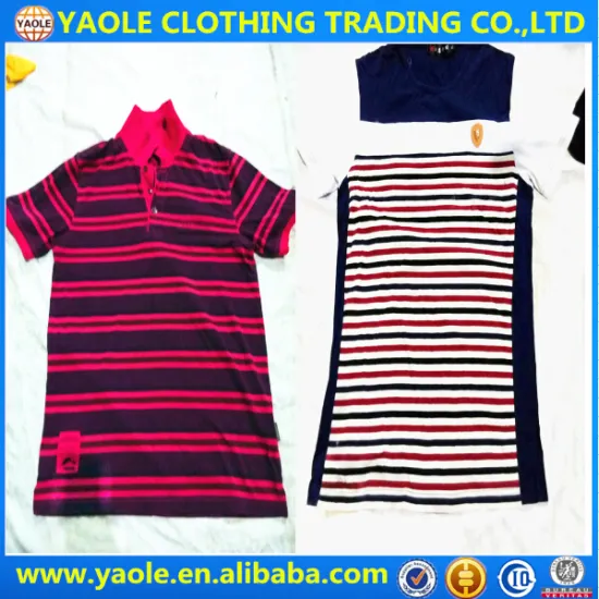 Popular in Africa used cheap t shirts original second hand clothing